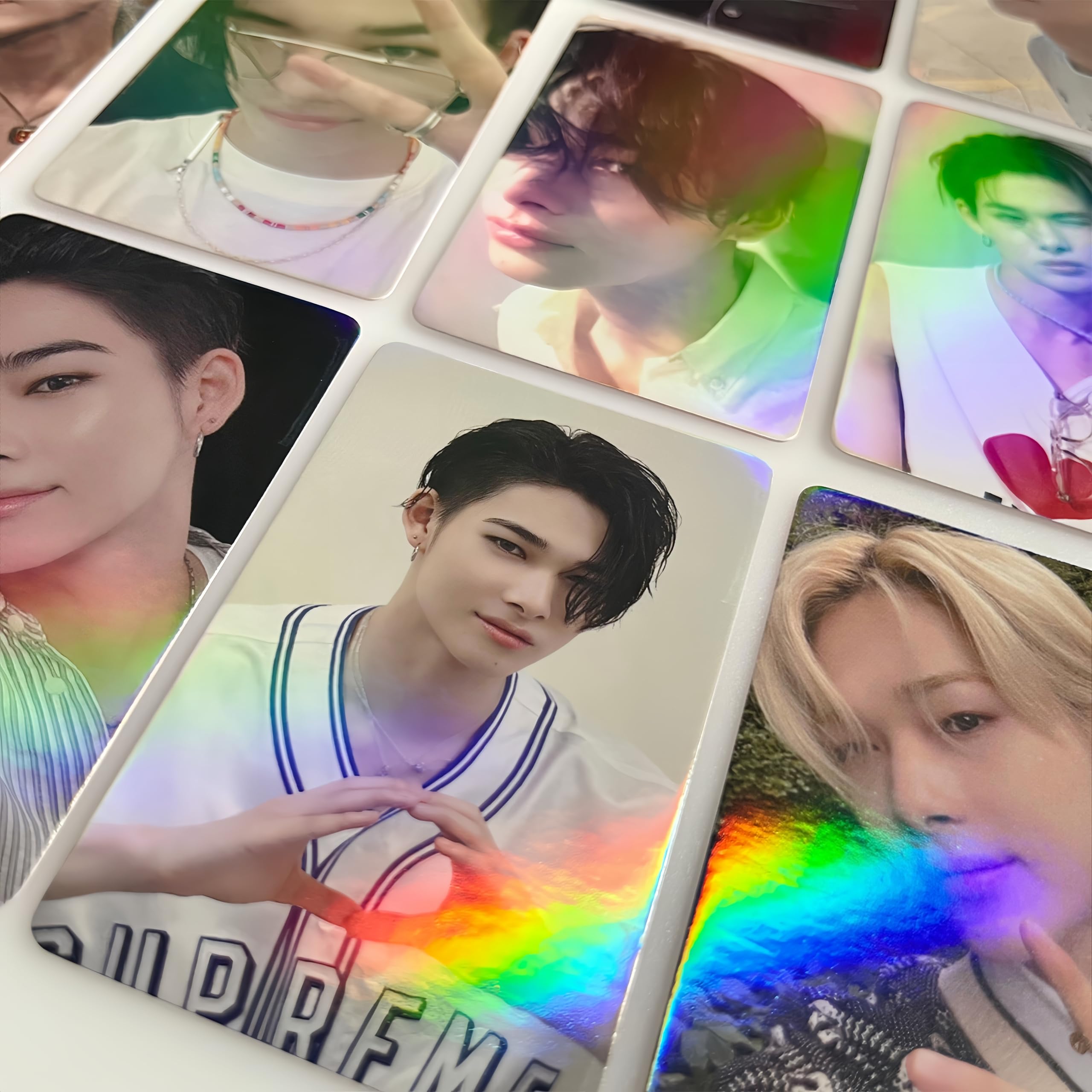 FOURBOM NI-KI Laser Cards 50pcs ENHYPEN Photocards ENHYPEN NI-KI